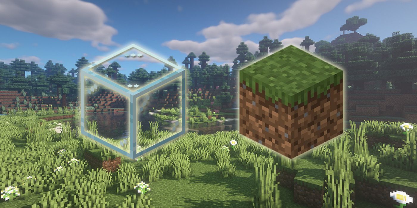 Minecraft Grass Glass Blocks Made In Real Life Wechoiceblogger