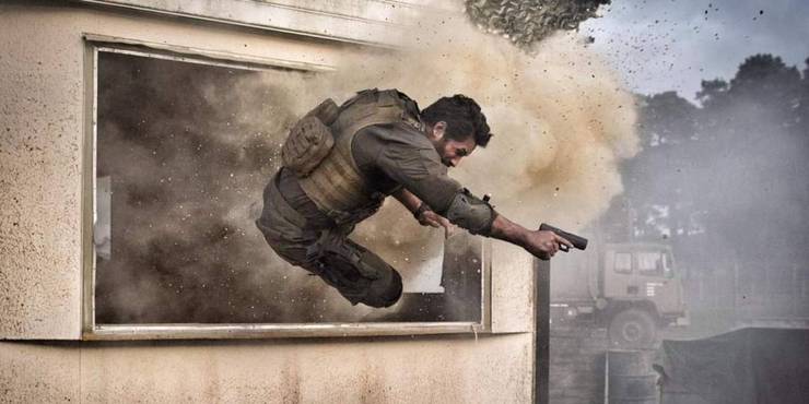 Scott Adkins in the upcoming movie One-Shot 