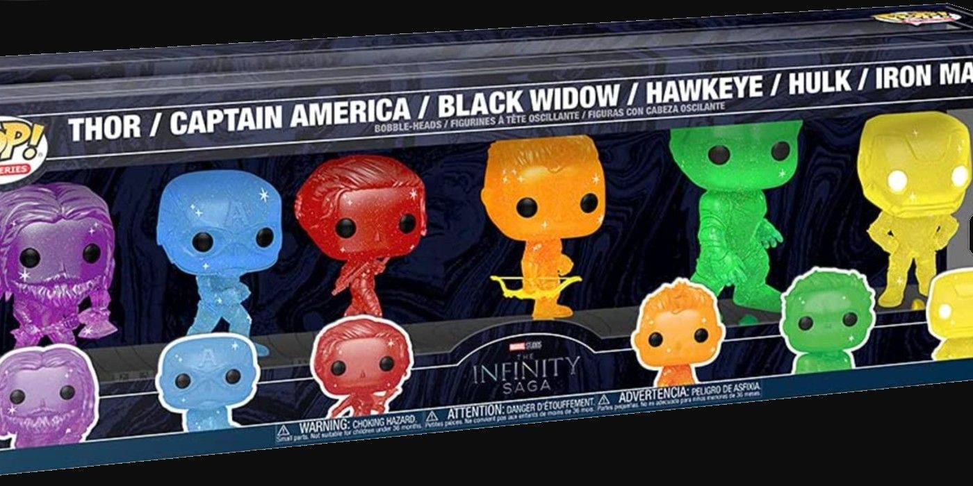 Original 6 Avengers Get Assigned Infinity Stone Colors In New Funko POP Set