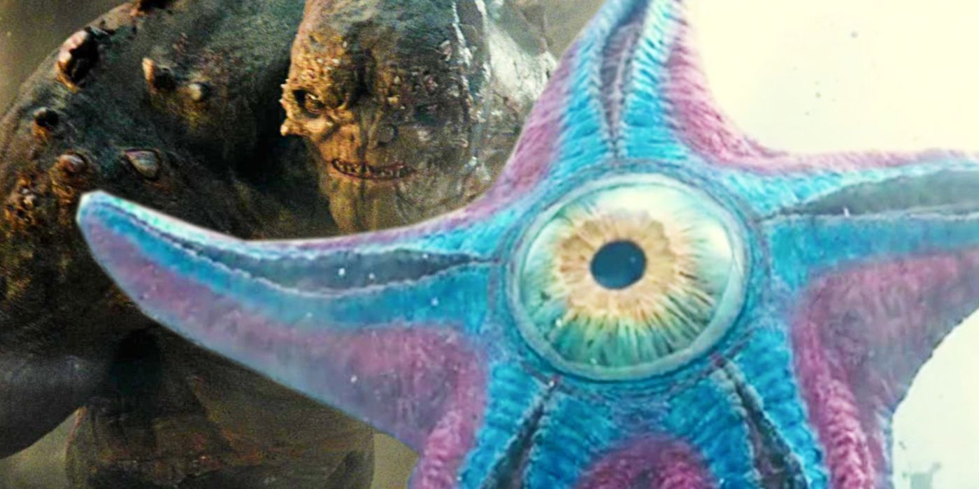 In Suicide Squad, the cosmic alien starfish, Starro The Conqueror, has mind control powers.