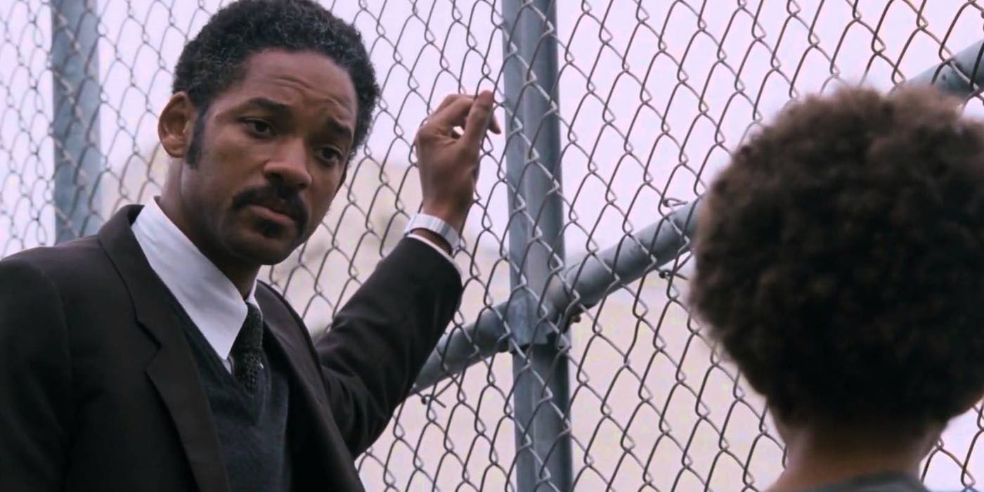 Will Smith talking to his son by a playground in The Pursuit Of Happyness