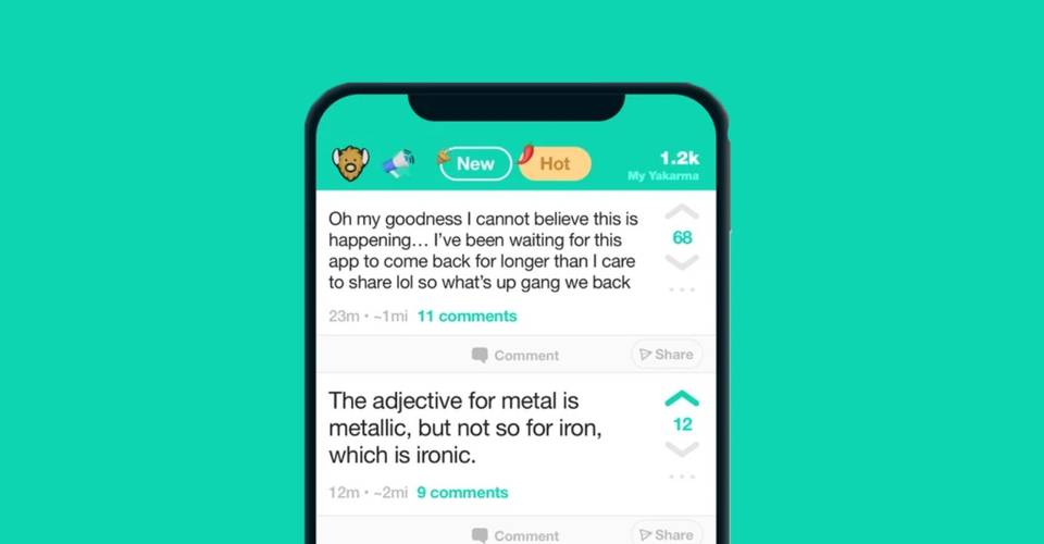 Yik Yak Is Back App Lets You Chat Anonymously With Local Strangers