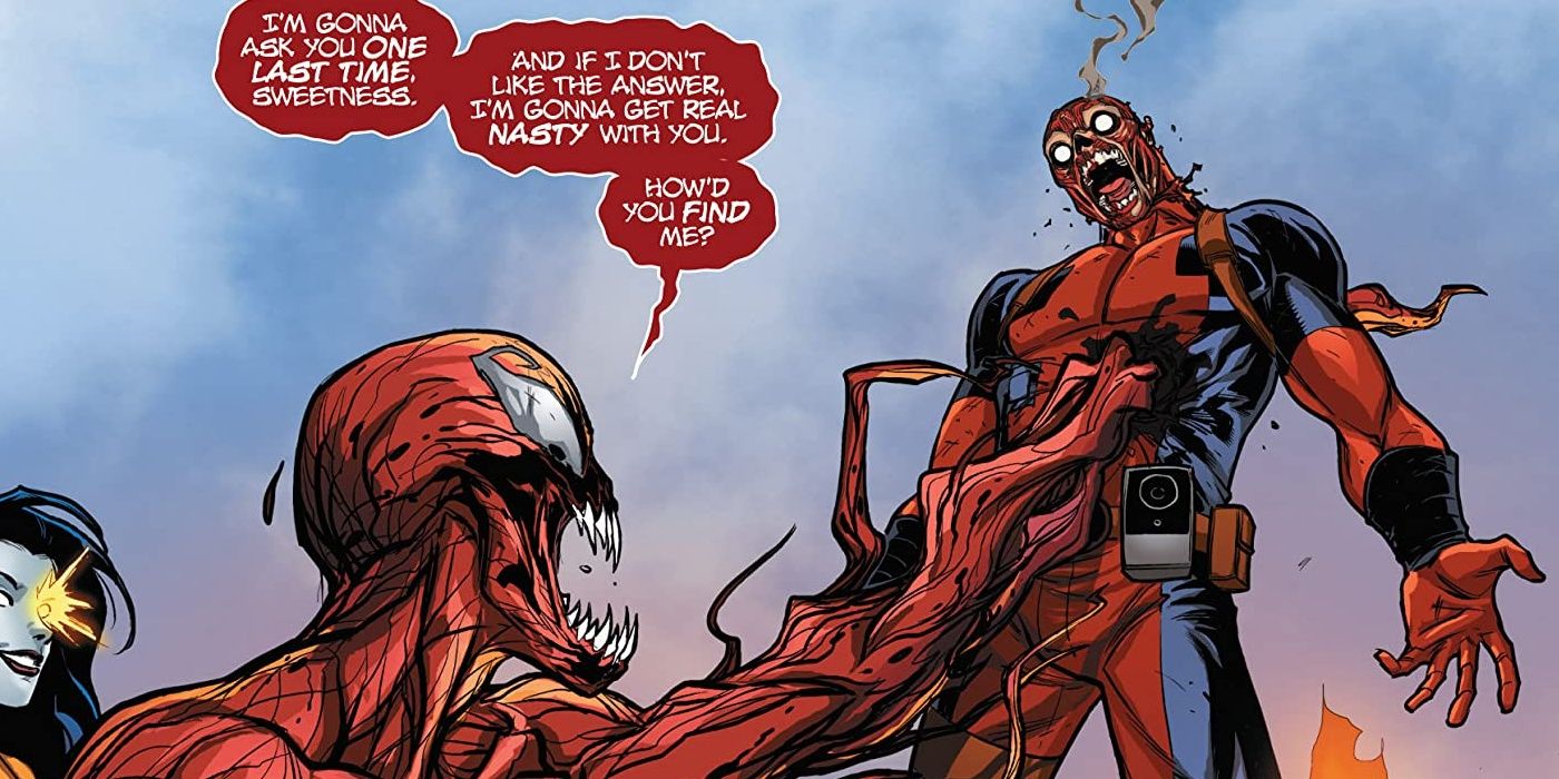 deadpool vs carnage Cropped
