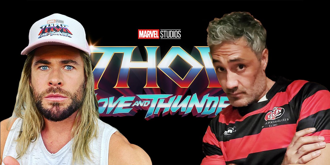 Thor 4 BTS Video Shows Taika Waititi & Chris Hemsworth Goofing Off