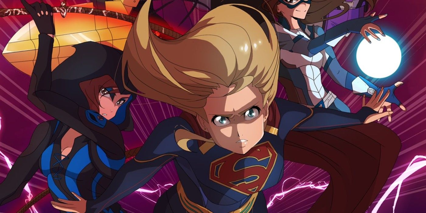 Supergirl Season 6 Poster Imagines Entire Cast As Anime Characters