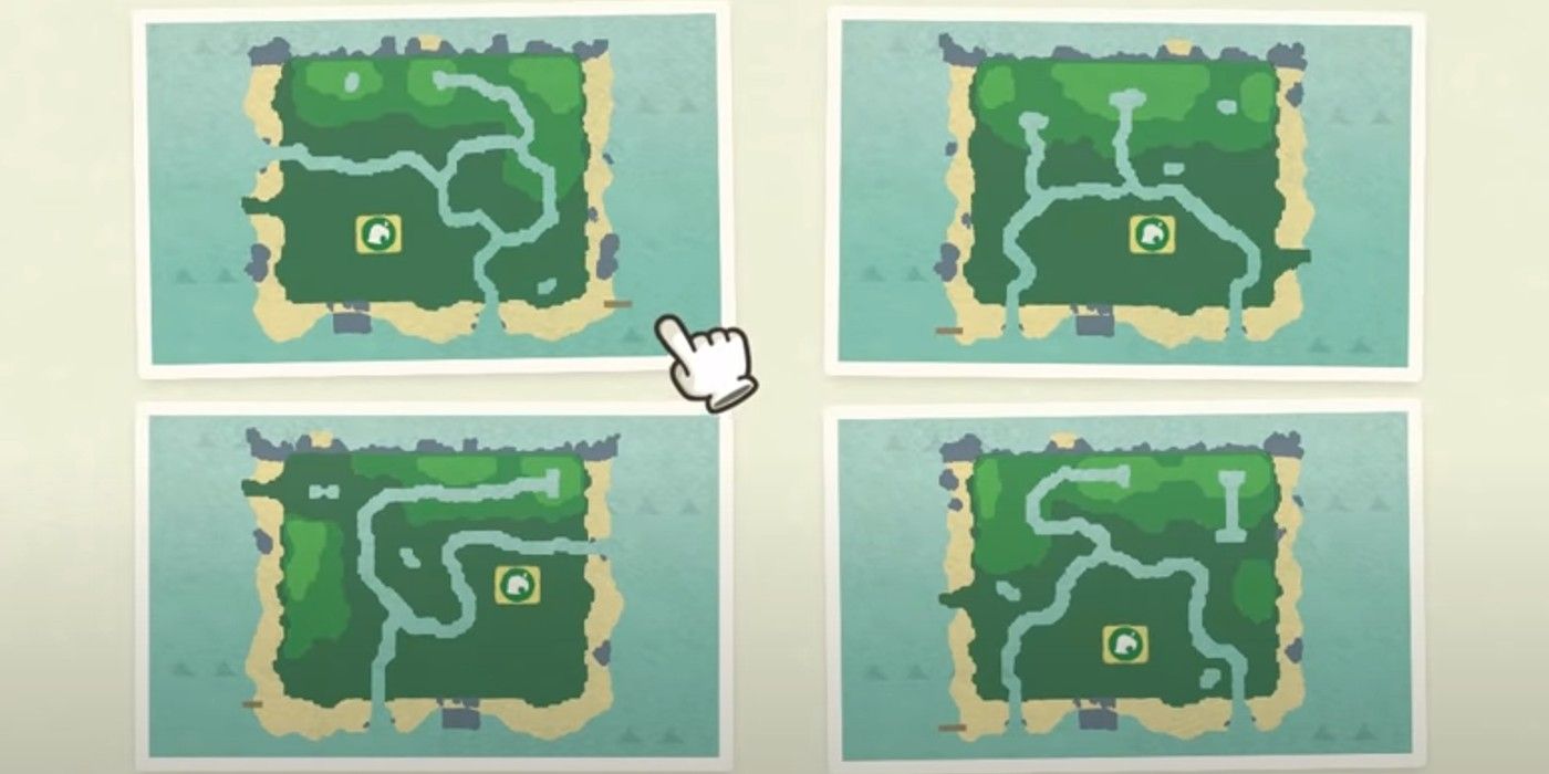 Animal Crossing's First Real Choice: What To Look For In An Island Map