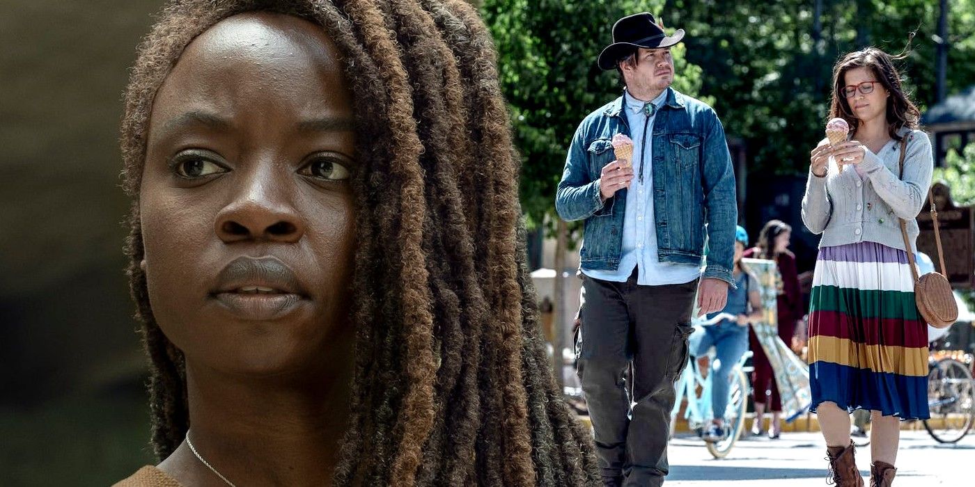 Walking Dead Commonwealth Easter Egg Teases Michonnes Dropped Story