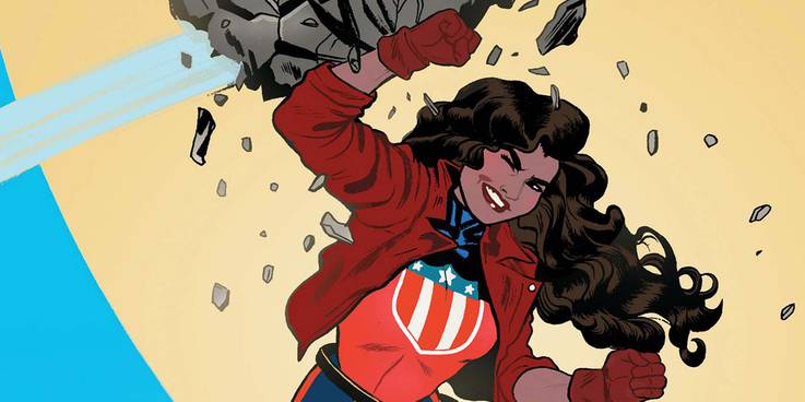 Young Avengers: 10 Strongest Members You Will Soon See In MCU 12 Miss America crashing through rocks.jpg?q=50&fit=crop&w=737&h=368&dpr=1