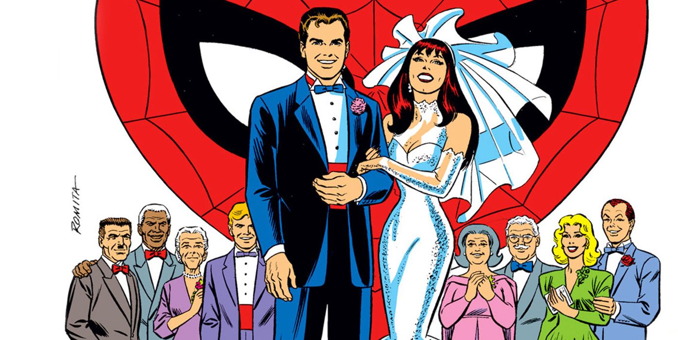 Peter Parker marries Mary Jane Watson