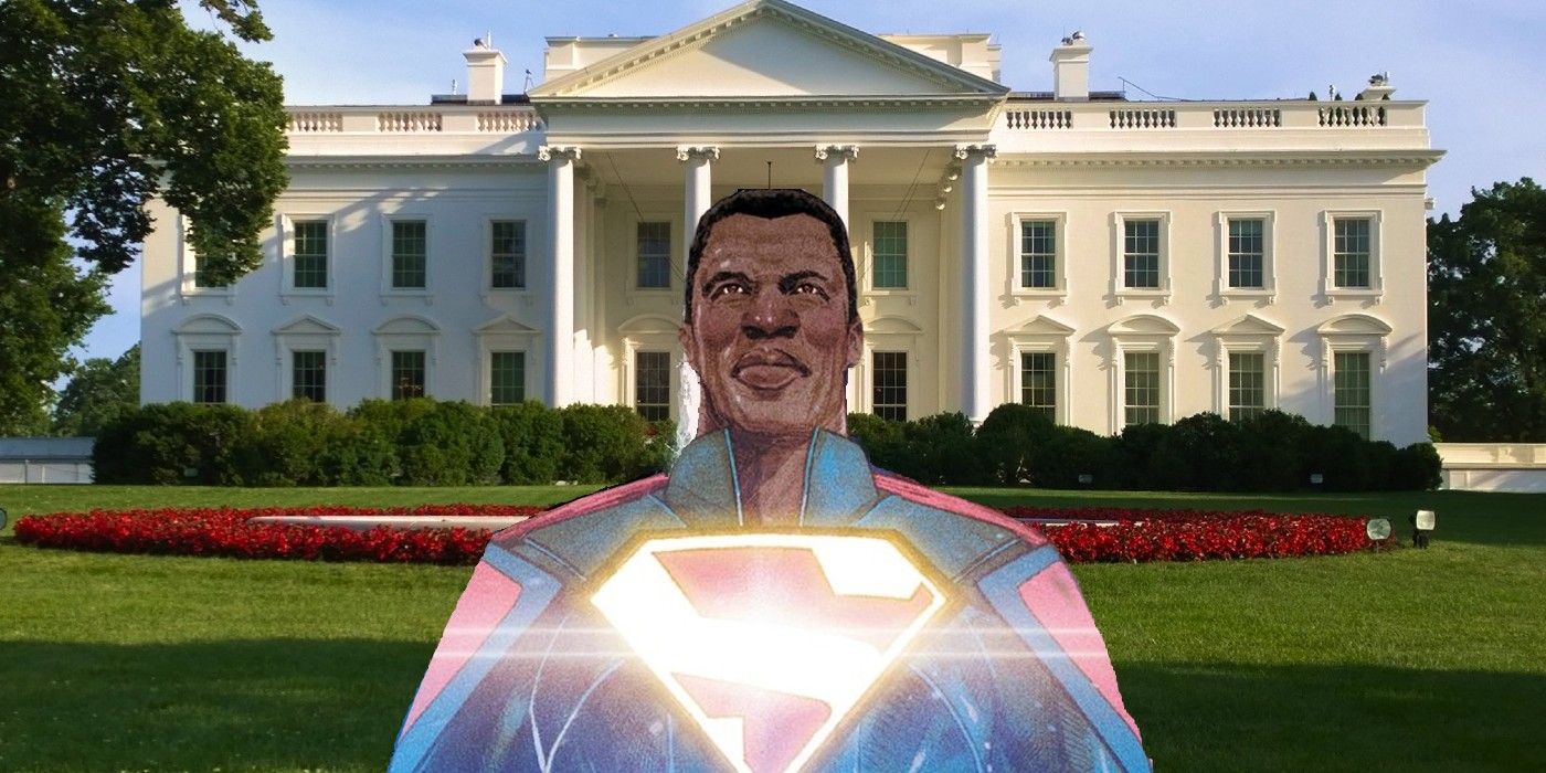 President Supermans Fortress of Solitude Is Inside the White House