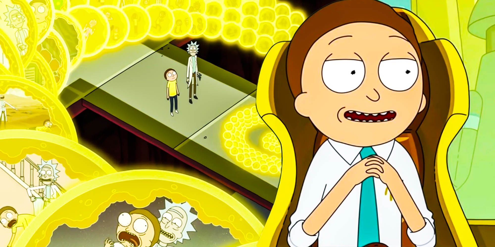 How Does Rick And Mortys Central Finite Curve Work Screen Rant 8334