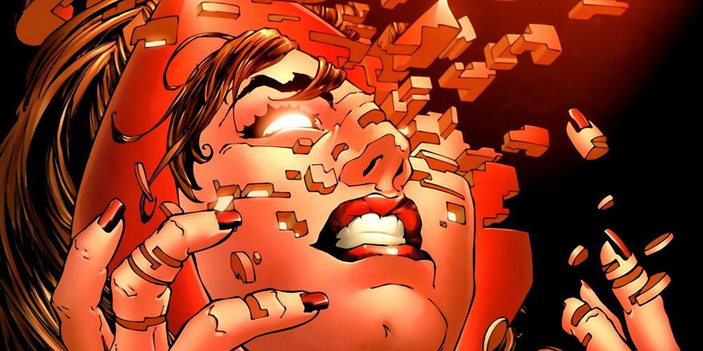 Scarlet Witch creates House of M reality
