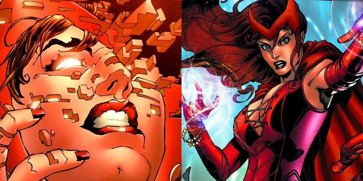 Scarlet witch marvel the The Scarlet