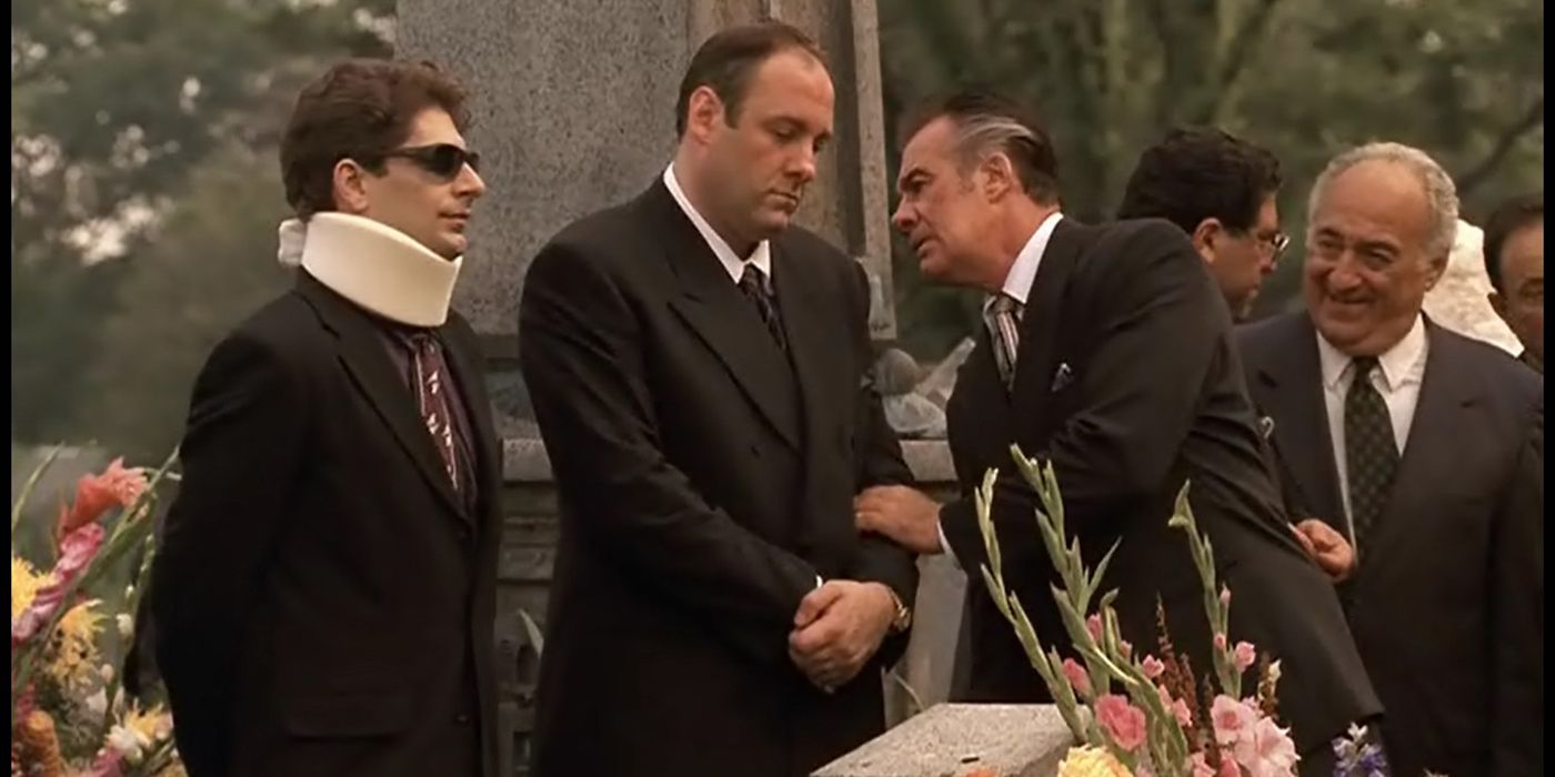 Sopranos Jackie Aprile funeral