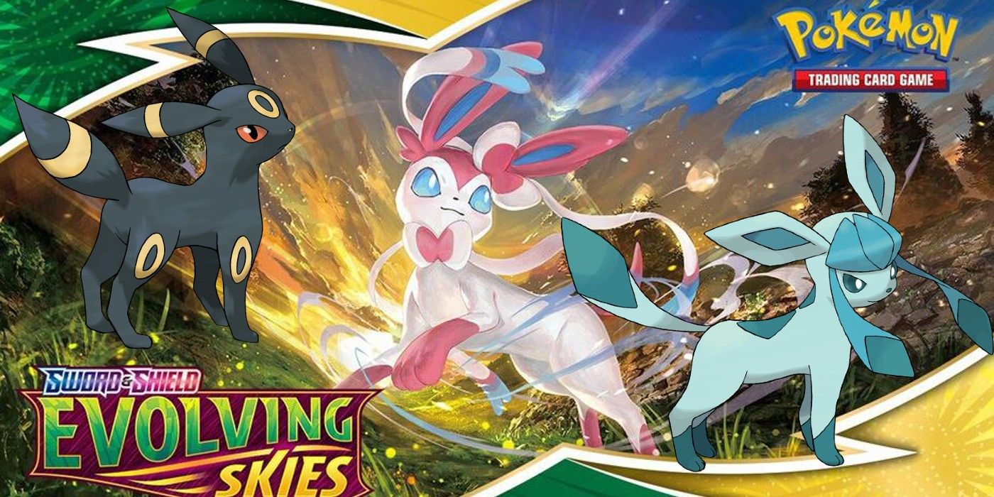 What The Best Pokémon Eevee Evolution Cards In Evolving Skies Are