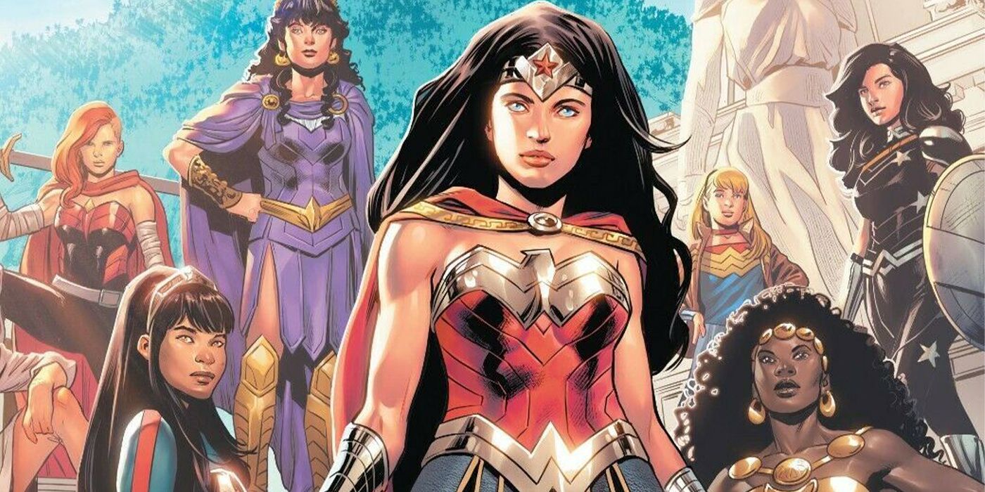 Wonder Woman Historia Preview Offers First Look at Story of Amazons