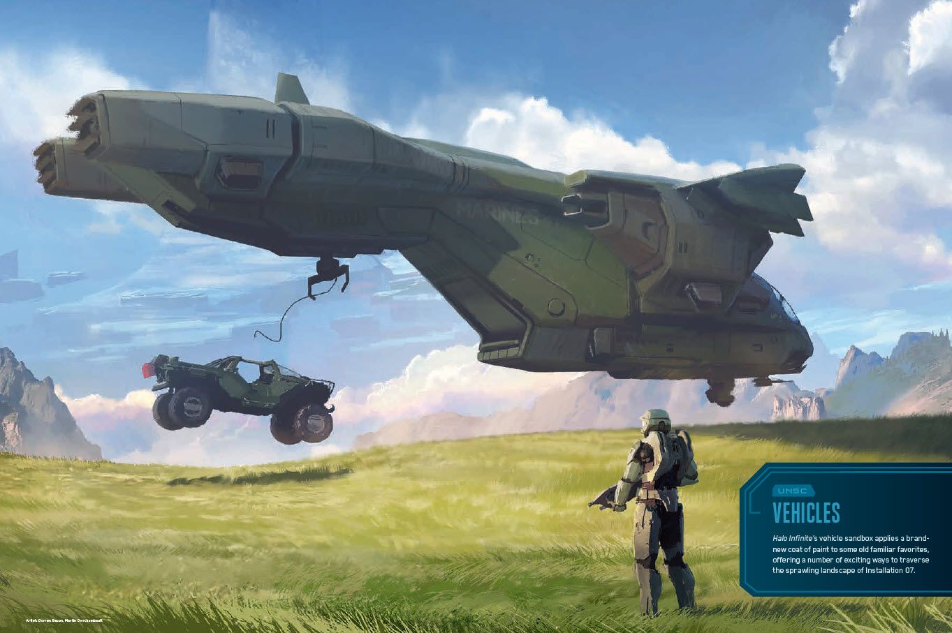 Halo Infinite Art Book By Dark Horse Gives a Stunning Preview