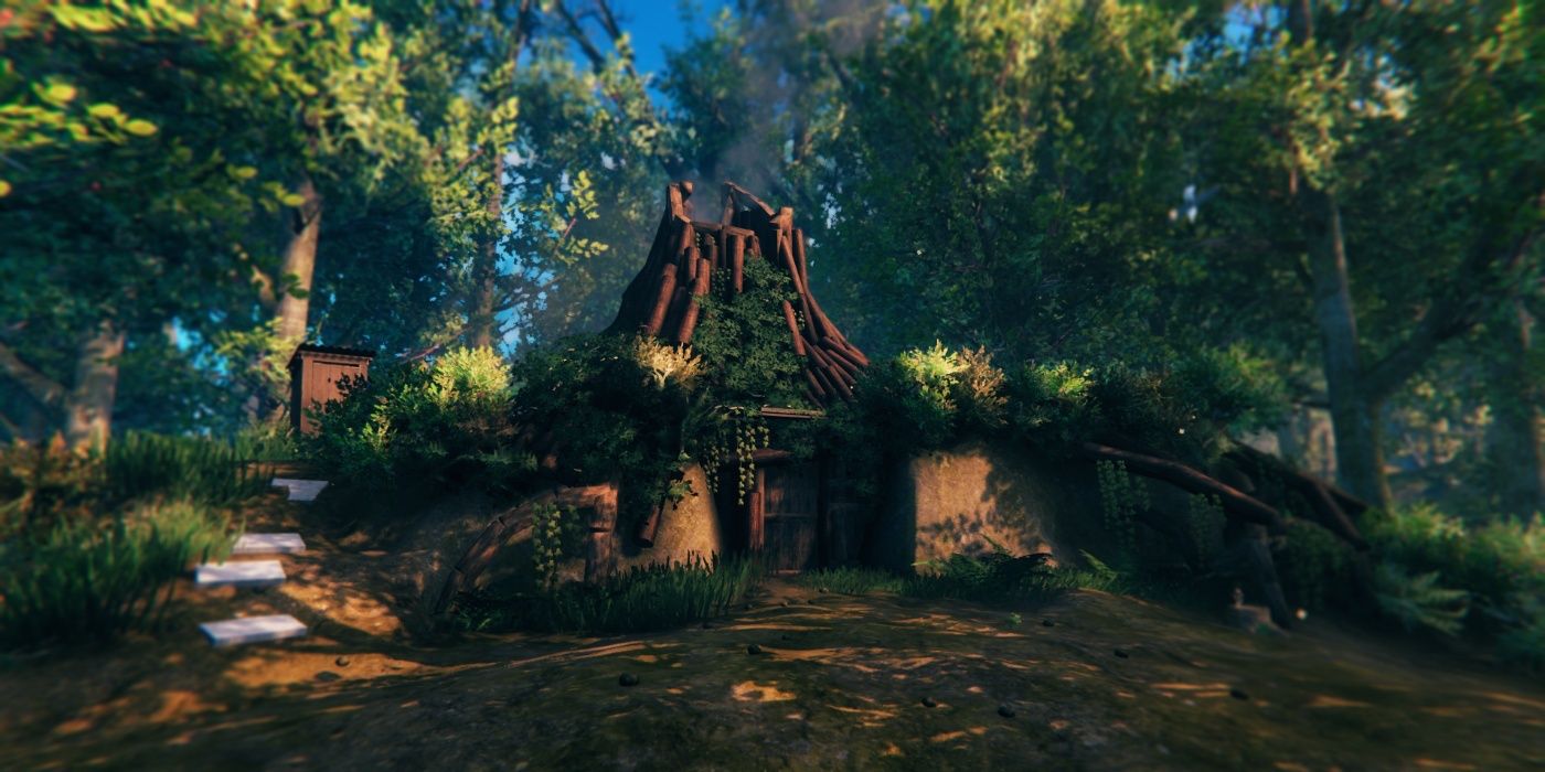 Valheim Player Builds Shreks Swamp Hut