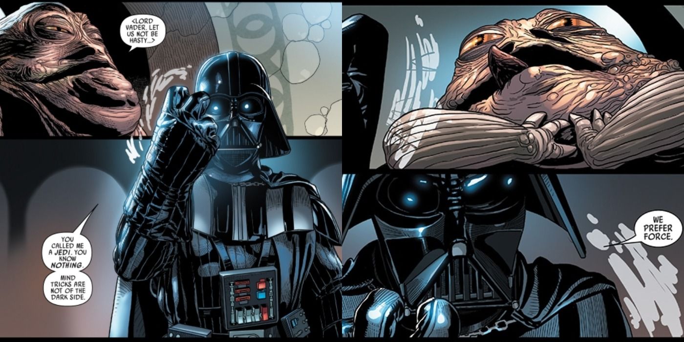 7 Most Iconic Darth Vader Panels In Star Wars Comics