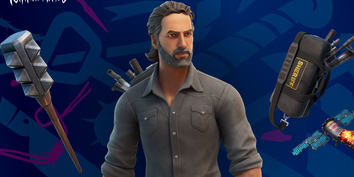 Fortnite Features The Walking Dead's Rick Grimes During Halloween Event