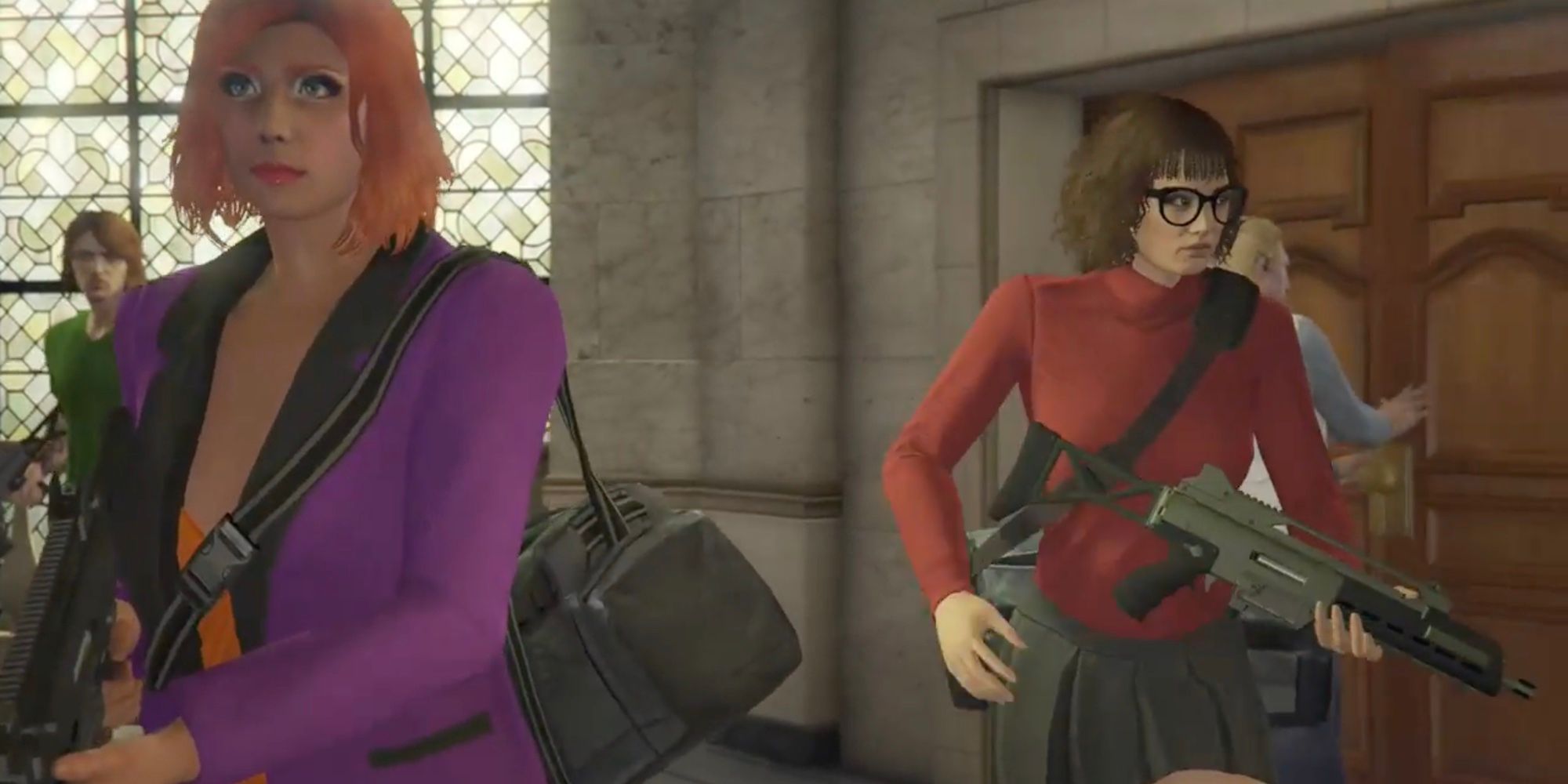 Gta Online Player Sends The Scooby Doo Gang To Rob A Bank