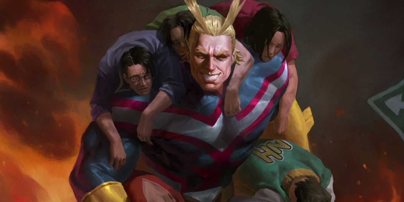 MHAs All Might Gets His Own Alex RossLike Cover in Gorgeous Fan Art