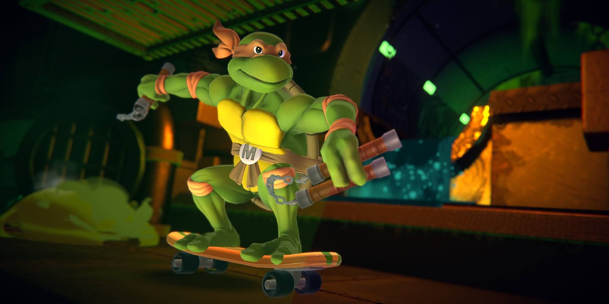 Nickelodeon AllStar Brawls Michelangelo Banned From Smash Con
