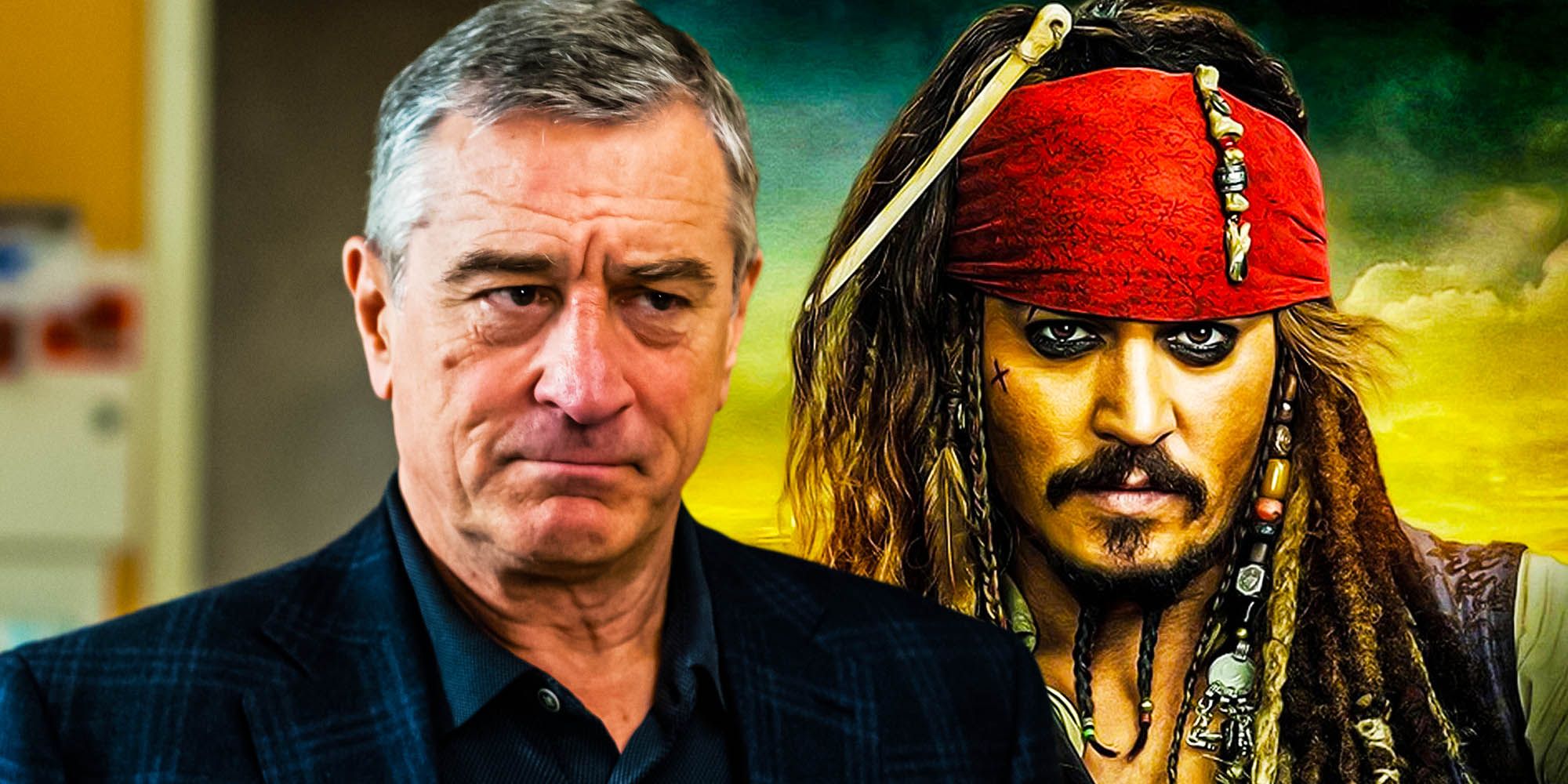 Pirates of the Caribbean Why Robert DeNiro Turned Down Jack Sparrow