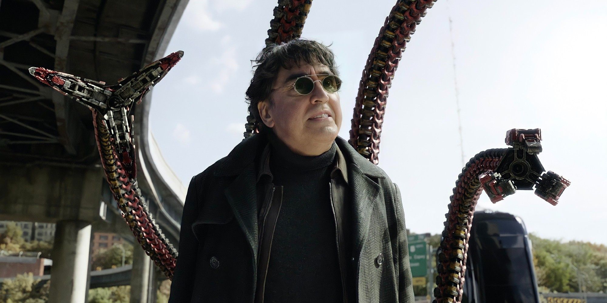 Javier Bardem como Doutor Octopus em - Indústrias Parker