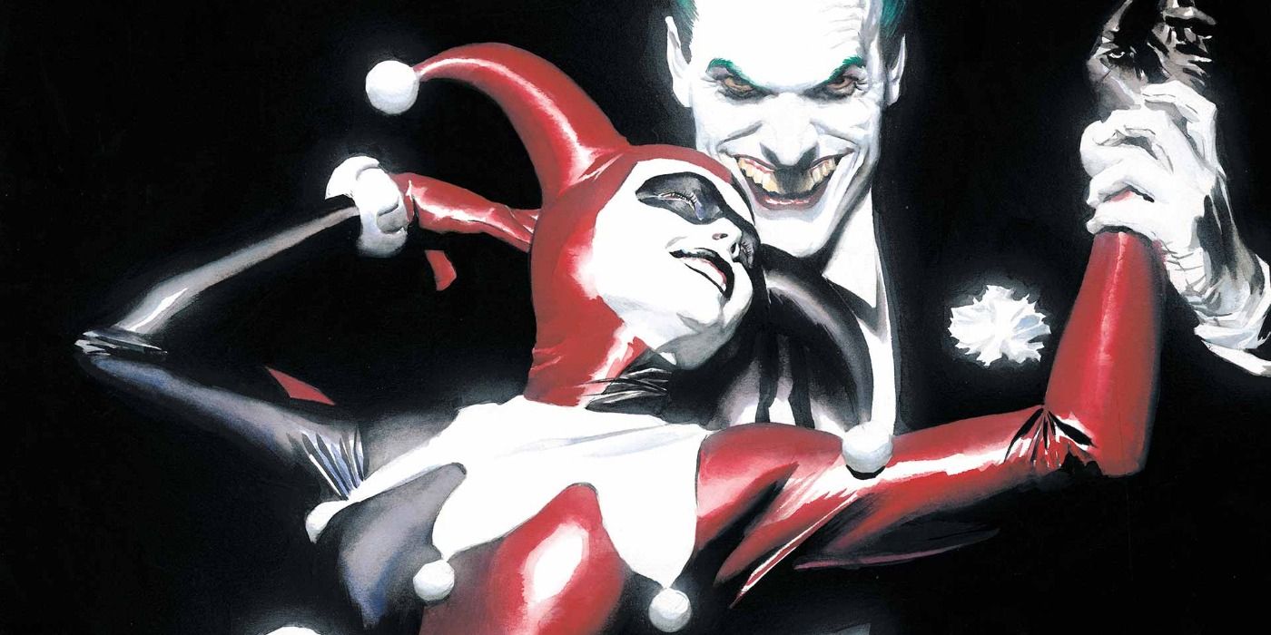 The Joker and Harley Quinn dance in DC Comics.