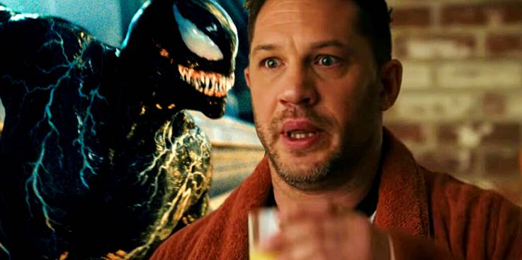 Tom Hardy como Eddie Brock en Venom 2
