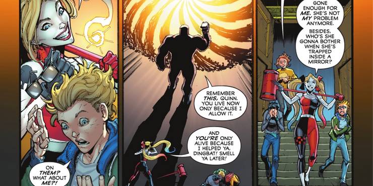 Darkseid repuestos a Harley Quinn