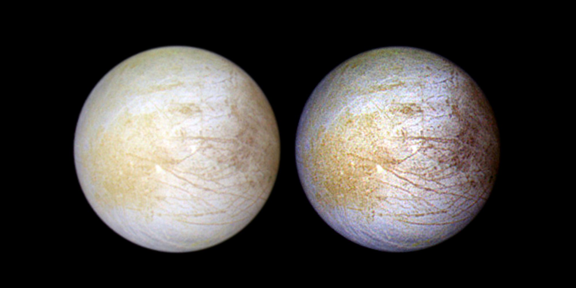 Hidden Water Vapor Was Just Discovered On Europas Icy Surface