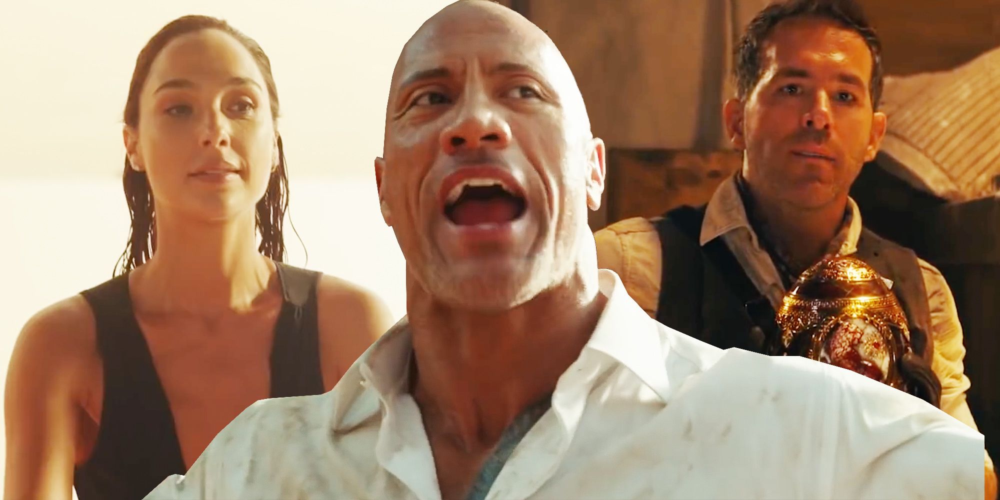 Dwayne Johnson Is Rammed By A Bull In Red Notice Trailer