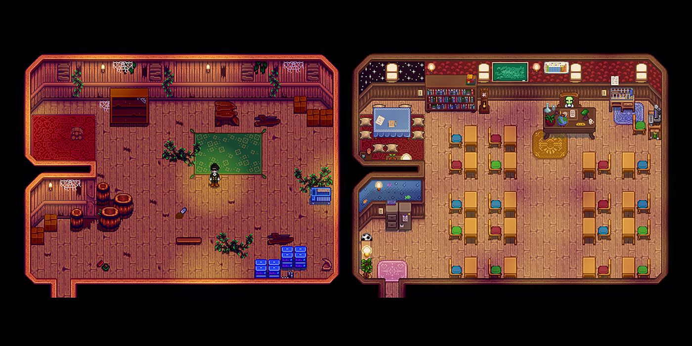 Stardew Valley Mod Lets You Renovate A Little Red Schoolhouse.