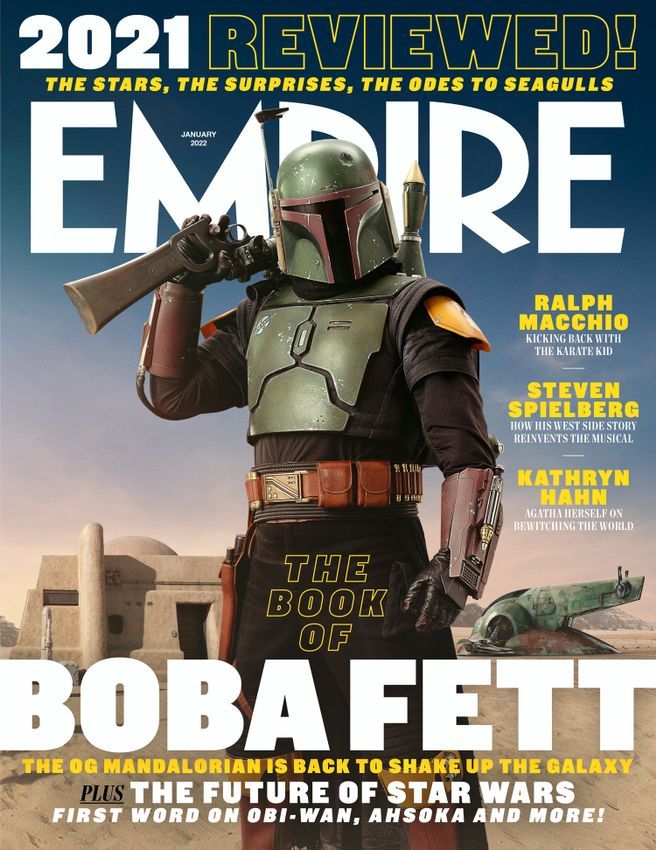 Book Of Boba Fett Empire Cover Shows Detailed Look At Costume & Weapons
