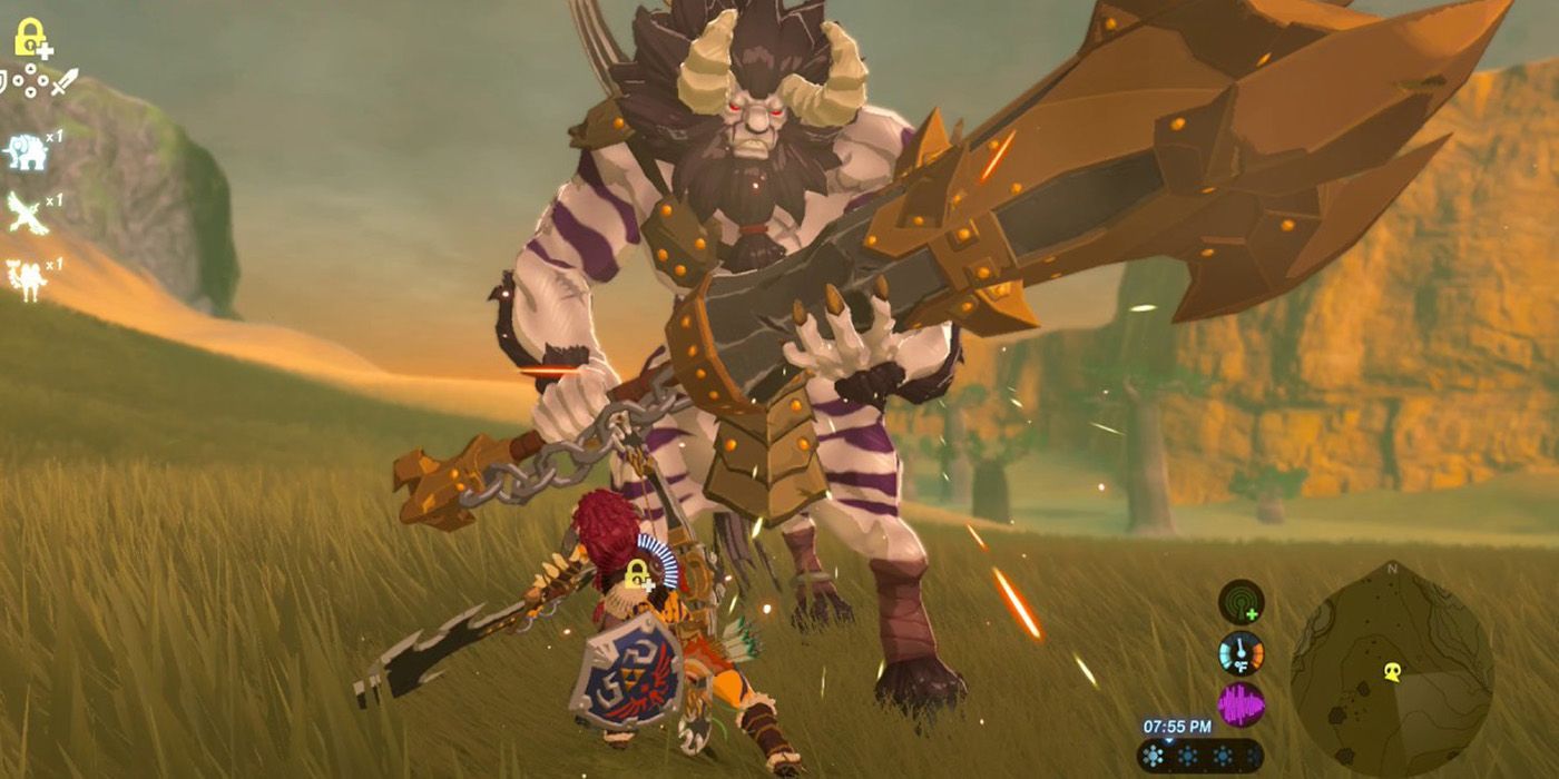 Breath Of The Wild Combo Decimates Two Lynels At Extreme Speed