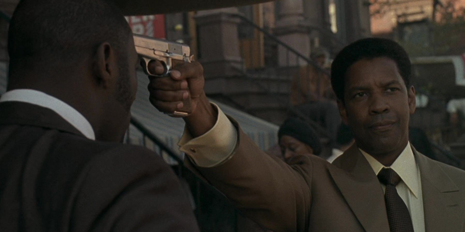 Denzel Washington Idris Elba American Gangster Ridley Scott