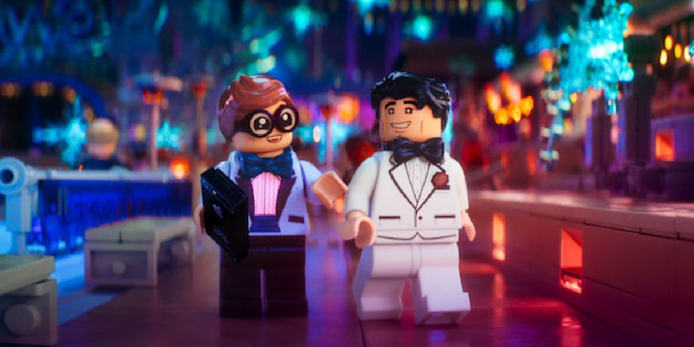 Dick and Bruce in the Lego Batman Movie