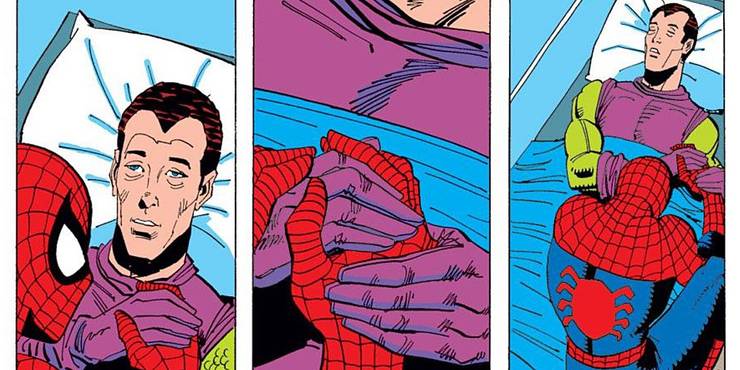 Marvel Comics: Spider-Man helps his enemies