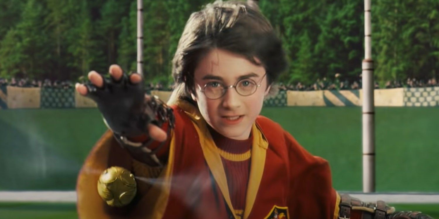 Harry Potter Sorcerers Stone Quidditch Daniel Radcliffe