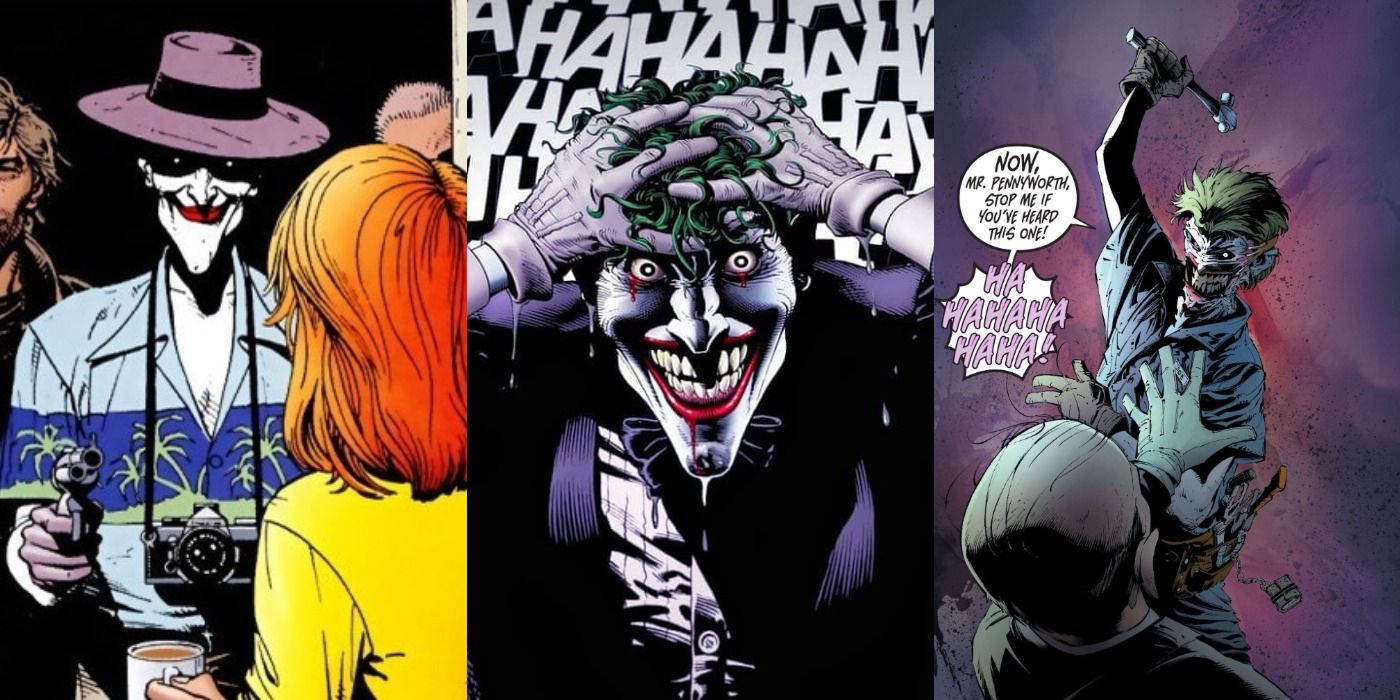 10 Most Iconic Joker Panels In Batman Comics