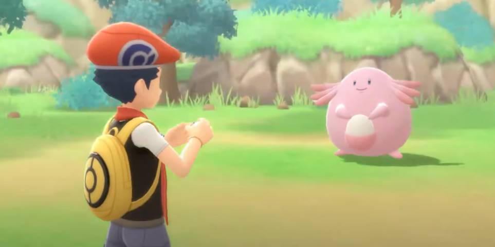 Pokémon BDSP Lucky Egg Guide Chansey in der Wildnis