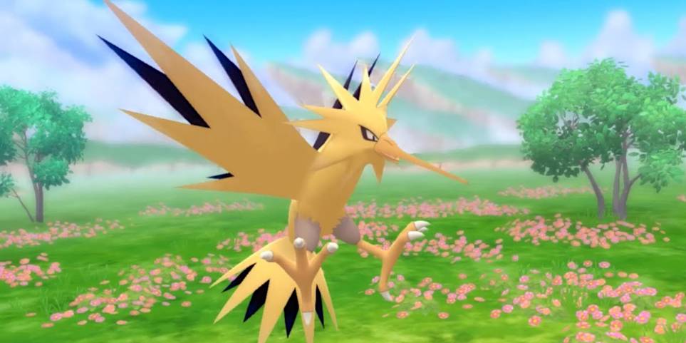 Pokemon Diamante Brilhante Pérola de brilho Ramanas Parque Lendário, Zapdos