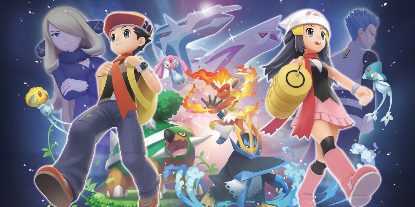 Pokémon Diamond & Pearl Remakes All Version Exclusive Legendary Pokémon