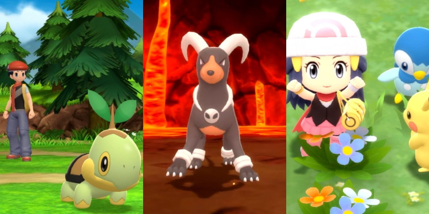 Pokémon Brilliant Diamond And Shining Pearl Remake The 10 Biggest Differences Between The Original & The Remake