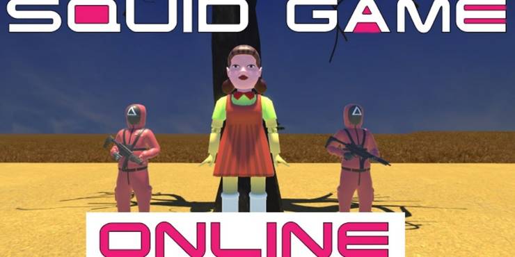 The giant doll in the Squid Game Online