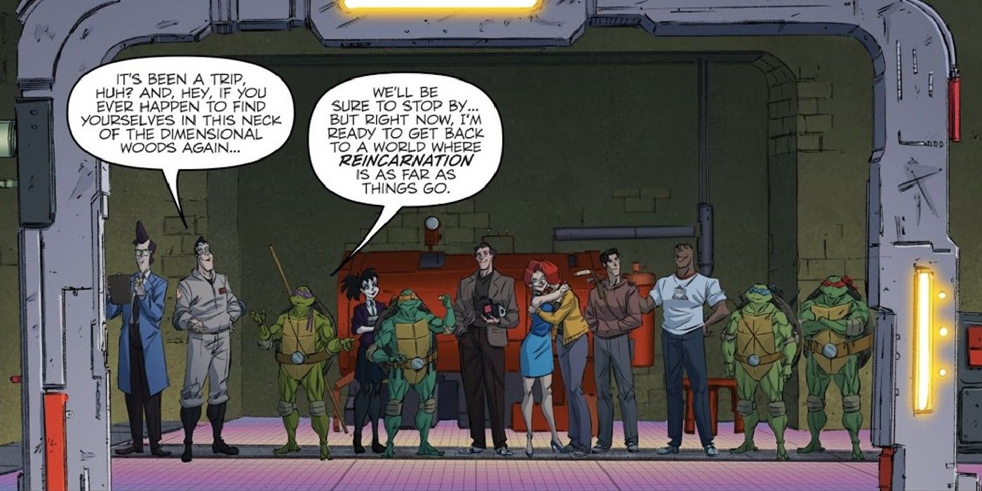Teenage Mutant Ninja Turtles Revealed the Ghostbusters Multiverse