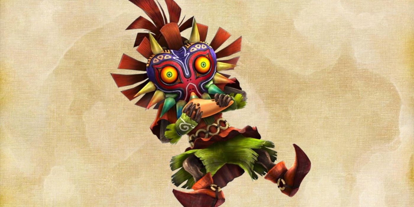 Legend of Zelda Fan Crafts Beautifully Detailed Majoras Mask With Clay