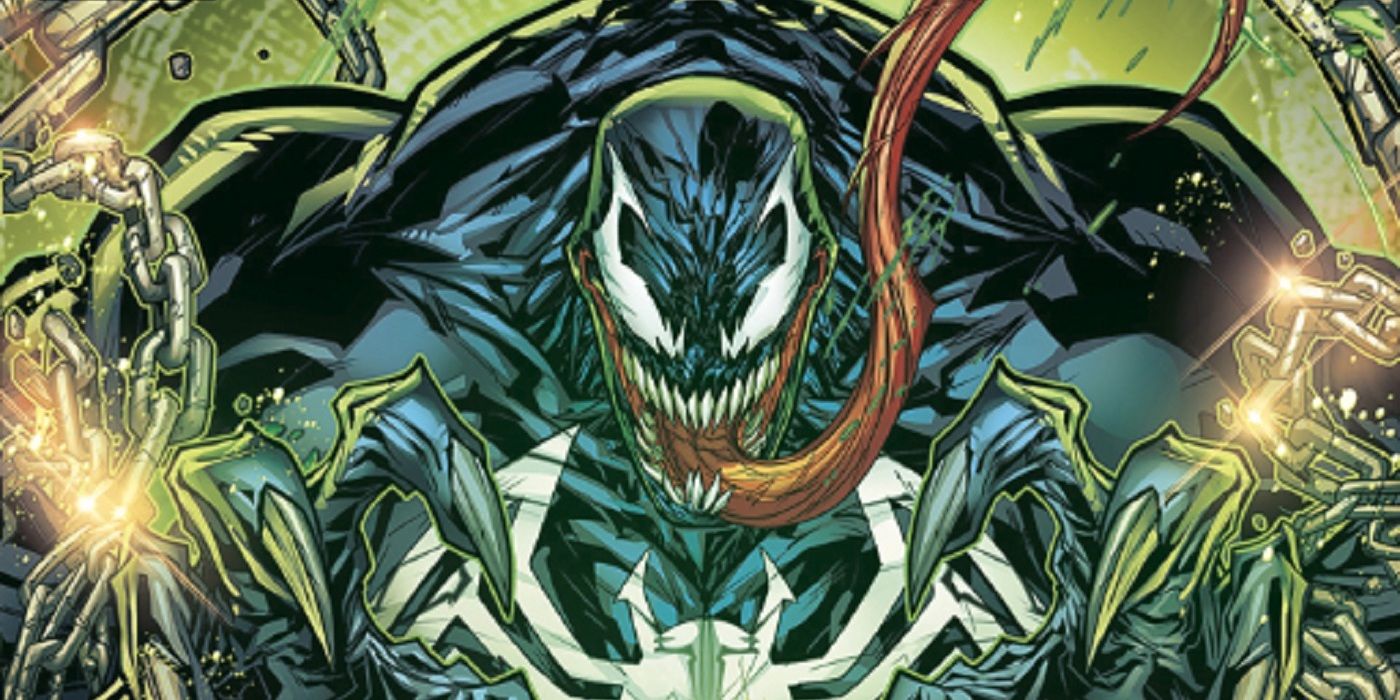 Venom Wields New Chain Attack in Local Comic Shop Day Variant Cover